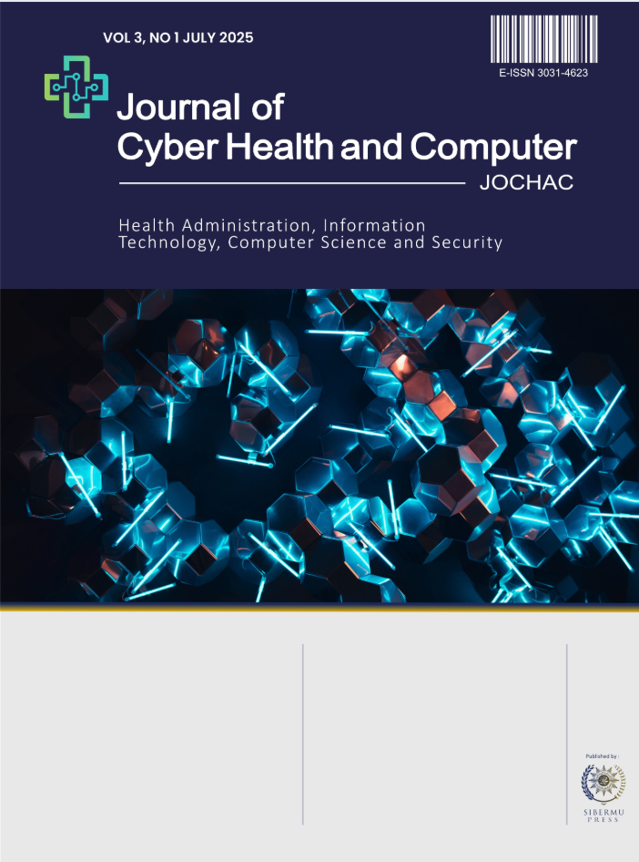 					Lihat Vol 3 No 2 (2025): Journal of Cyber Health and Computer (JOCHAC)
				